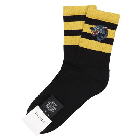gucci wolf socks